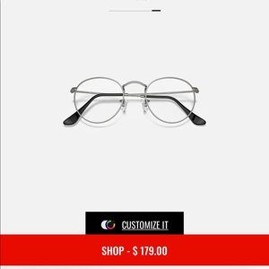 Ray-ban round metal optics